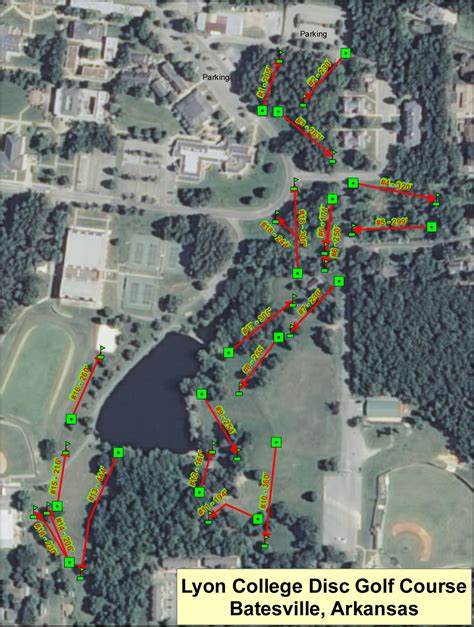 The Course at Lyon College | Professional Disc Golf Association