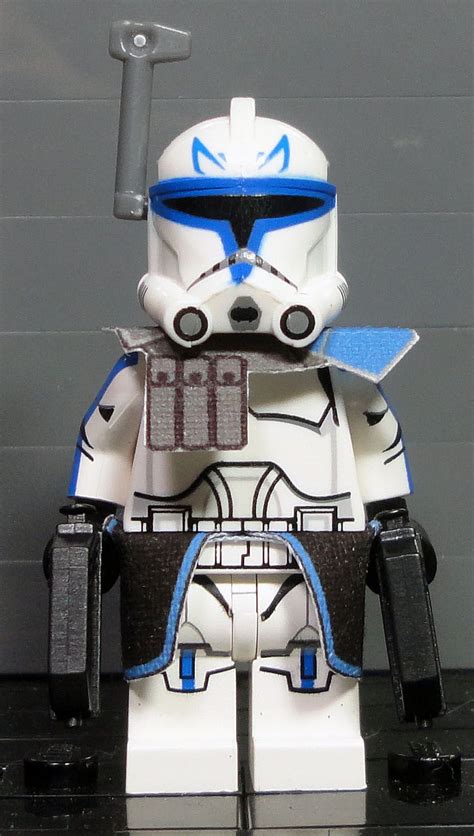 P2 Captain Rex | Lego star wars sets, Star wars minifigures, Lego star wars