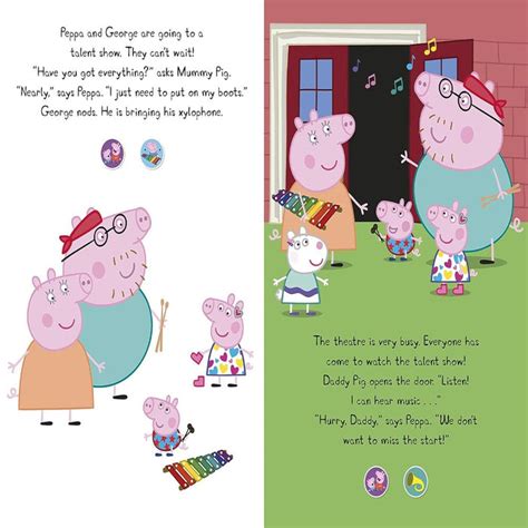 Peppa Pig : Peppa's Talent Show Sound Book — Toycra