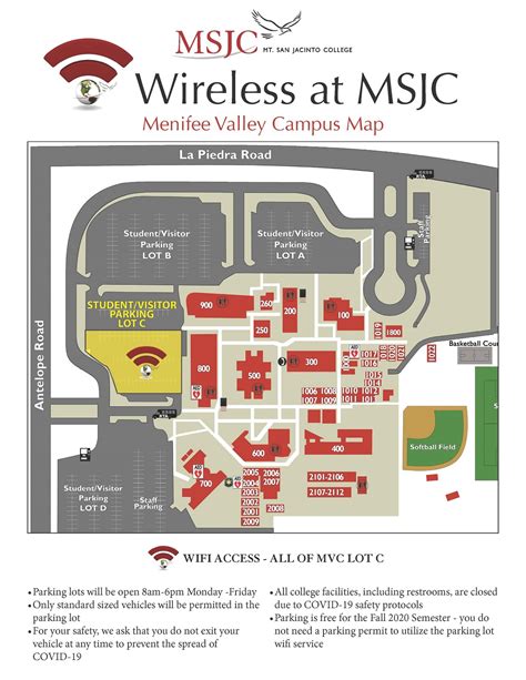 Msjc Campus Map