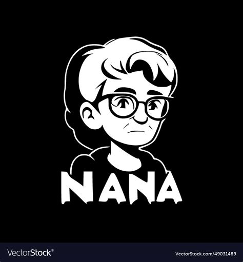 Nana - high quality logo - ideal for t-shirt Vector Image