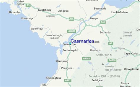 Caernarfon Tide Station Location Guide