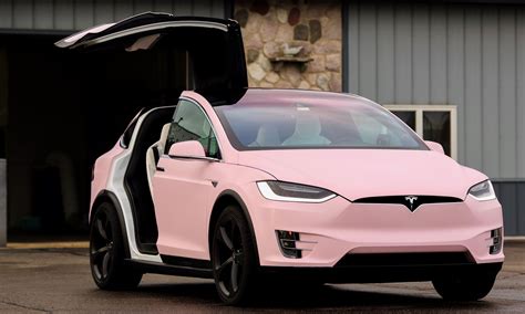 Meet Verity, the bubblegum-pink Model X | Tesla car, Tesla model x ...