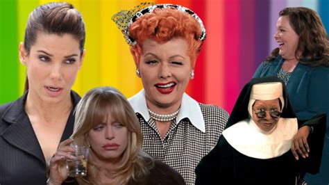 The 10 Best Female Comedy Movie Stars of All Time - The Little Facts