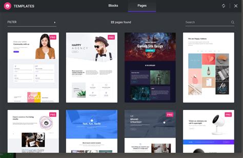 Introducing Full-Page Editing Templates of Happy Addons