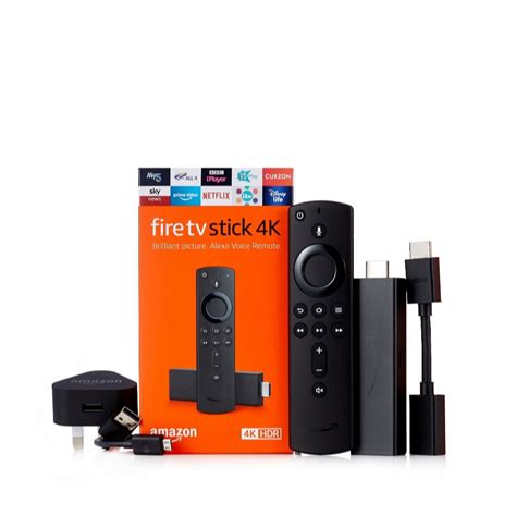 New Amazon Fire TV Stick 4K Ultra HD with Alexa Voice Remote streaming ...