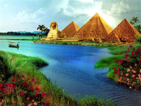 Nile River Beautiful Egypt - 1600x1200 Wallpaper - teahub.io