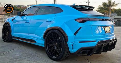 2021 Lamborghini Urus Full Color Change And Widebody Build - Auto ...