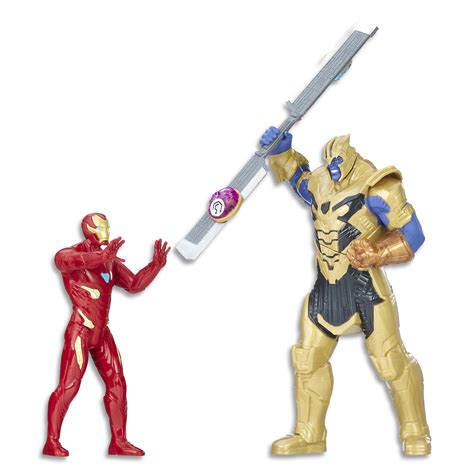 Buy Avengers Marvel Infinity War Iron Man vs. Thanos Battle Set Online ...