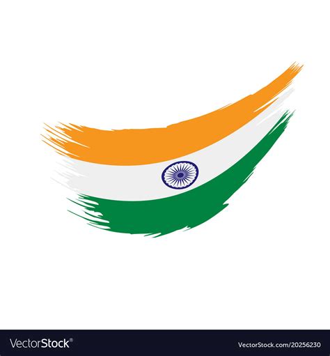 India flag Royalty Free Vector Image - VectorStock