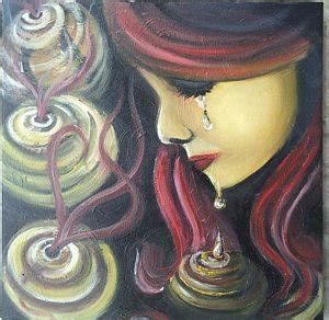 Painting Of A Woman Crying at PaintingValley.com | Explore collection ...