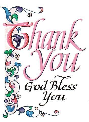 Thank You God Bless You Quotes - ShortQuotes.cc