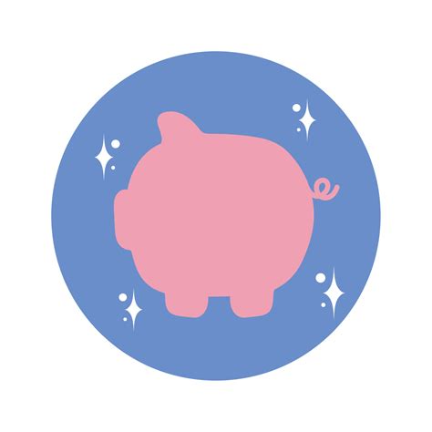 piggy icon isolated 16755820 Vector Art at Vecteezy