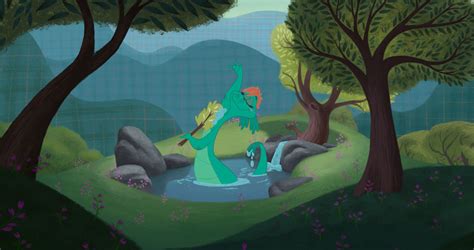 First art from Disney's "The Ballad of Nessie"