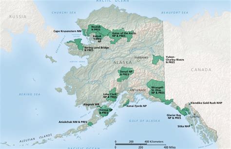 Map Of National Parks In Alaska – The World Map