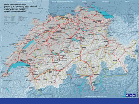 Swissrail Map