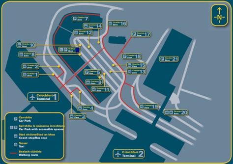 Dublin Airport Guide Map