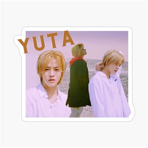 "NCT YUTA" Sticker for Sale by pinecactus06 | Nct yuta, Nct, Stickers