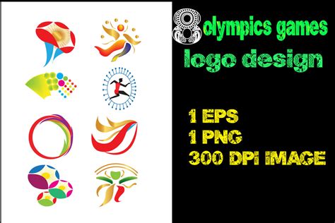 OLYMPICS GAMES LOGO DESIGN, Graphic by amjadhossainpinko · Creative Fabrica