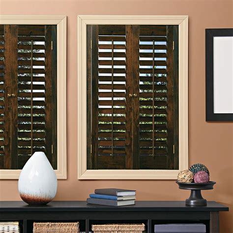 Plantation - Wood Shutters - Plantation Shutters - The Home Depot