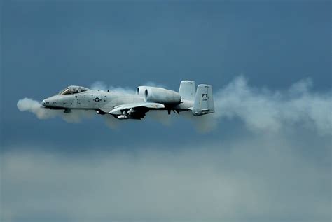 HD wallpaper: military aircraft, thunderbolt, a10, warthog, side view ...