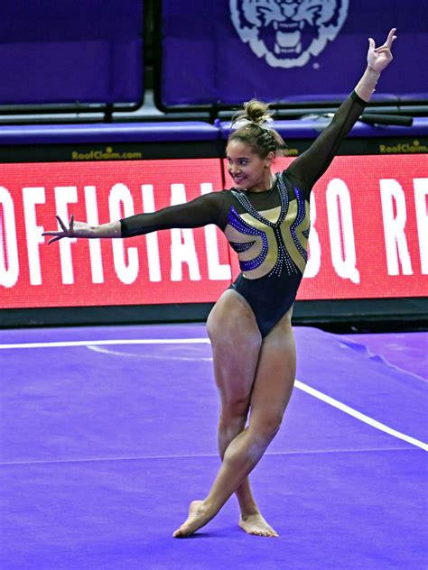 LSU freshman gymnast Haleigh Bryant front-flipping to greatness as ...