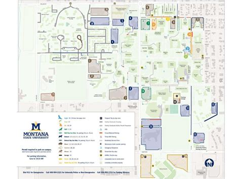 Msu Campus Map Parking Lot