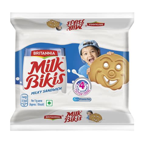 Buy Britannia Milk Bikis Milk Cream Biscuits, 200g Online at desertcartUAE