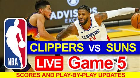 NBA Live Scores - Game 5 LA Clippers vs Phoenix Suns - Western ...