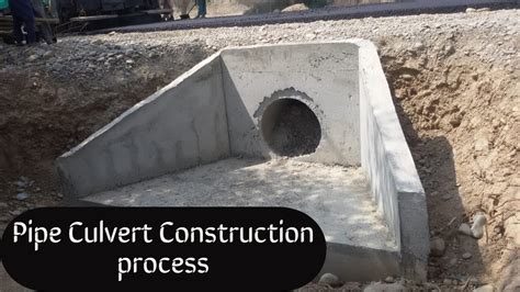 Pipe culvert construction sequence on Site || Step By Step construction ...