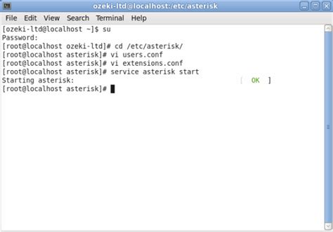 Asterisk pbx setup