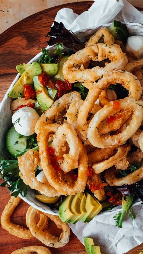 Calamari salad - thecommunalfeast.com