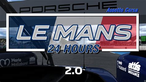 Assetto Corsa - Le Mans 24 Hours 2023 Extension 2.0 Onboard Preview ...