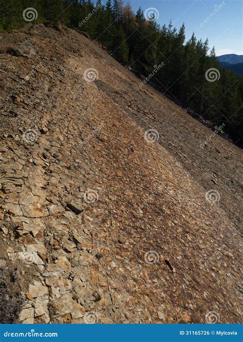 Geology Vrancea mountains stock photo. Image of rocks - 31165726