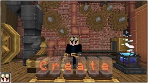 Minecraft Create mod is perfect for Steampunk Builds - YouTube