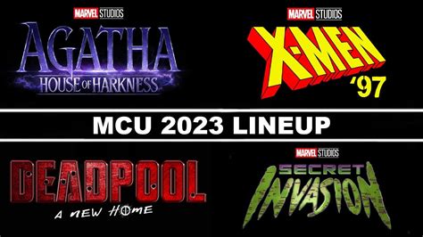 Marvel Studios Phase 5 2023 MCU Lineup Revealed! - YouTube