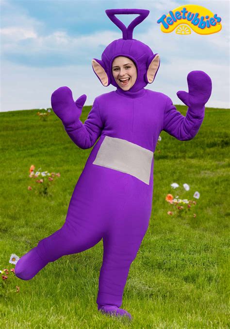 Adult Tinky Winky Teletubbies Costume | TV Halloween Costumes