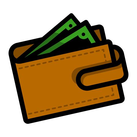 Wallet Money vector icon 554791 Vector Art at Vecteezy