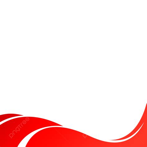 Elegant Red Curve Shape, Curve, Shape, Banner Shapes PNG Transparent ...