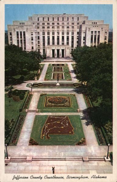 Jefferson County Courthouse Birmingham, AL Postcard