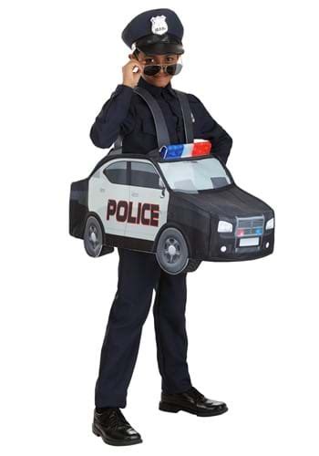 Ride In Police Car Kid's Costume