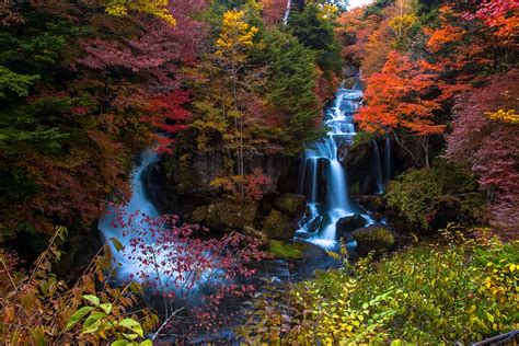 Ryuzu Waterfall Sunlight Autumn - Free photo on Pixabay - Pixabay