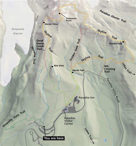 Mount Rainier Maps | NPMaps.com - just free maps, period.