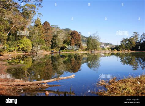 Telaga Warna, Dieng Plateau, Wonosobo, Central Java, Indonesia Stock ...