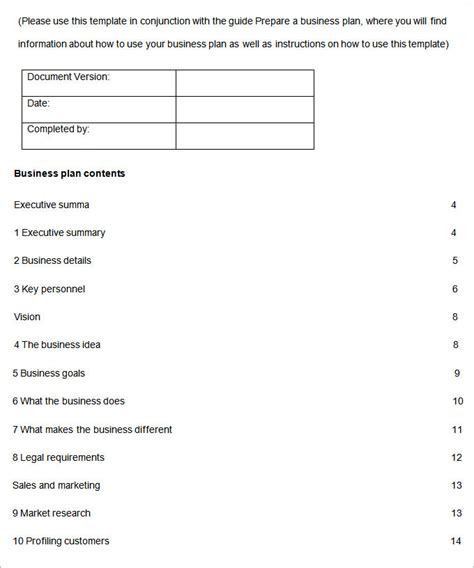 Business Development Plan - 8+ Word Documents Download | Free & Premium ...