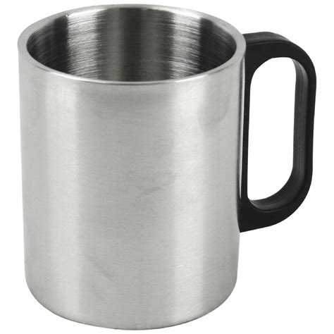 Highlander Large 300ml Insulated Camping Mug Stainless Steel Travel Cup ...