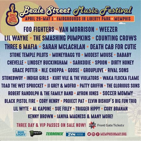 Beale Street Music Festival - Saturday, Tom Lee Park, Memphis, May 6 ...