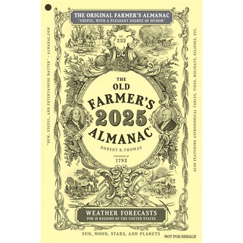 Customized Old Farmer Almanacs (2024)