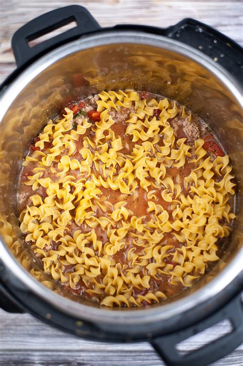 Instant Pot Goulash - easy instant pot dinners