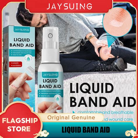 Jaysuing Waterproof Liquid Band Aid Bandage Spray Skin Repair Band Aid ...